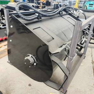 lot 7016A image: Unused CK-MB27F Concrete Mixing Bucket Skid Steer Attachment  27-inch
