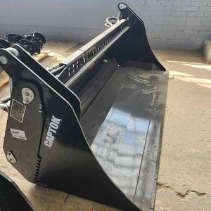 lot 7018A image: Unused Skid Steer 4-in-1 Bucket Attachment  Model CK-H72F