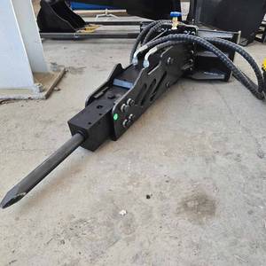 lot 7038A image: UNUSED MINI Skid Steer Hydraulic Breaker Attachment