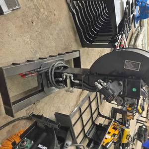 lot 7221A image: Unused Skid Steer Captok CK-SG45 Stump Grinder Attachment