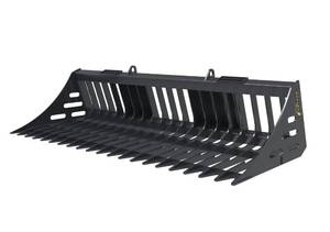 lot 8619 image: Unused 84-inch Arteer Skeleton Skid Steer Bucket SSB-84W