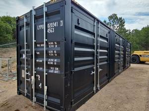 lot 8901 image: 40ft High Cube Shipping Container - New Condition