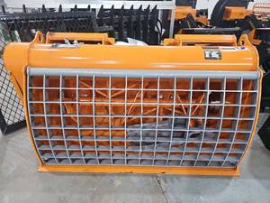 lot 9093 image: Landhonor Skid Steer Double Discharge Concrete Mixer DCM-11-250G