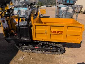 lot 9192 image: SDLD25 Mini Crawler Dumper with Seat