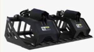 lot 9164 image: Suihe 72 Inch Hydraulic Rock Grapple Bucket