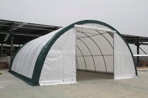 lot 9155 image: Suihe Model 30-40-15RRP Heavy Duty PVC Cover Storage Building Large Storage Tent