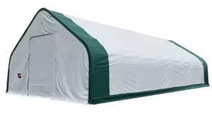 lot 9149 image: 204016DP W20L40H16 Double Truss Storage Shelter