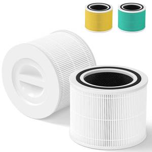 lot 1435 image: Core 300 Replacement Filter for LEVOIT Core 300, Core 300-P, Core 300S Vortex Air Air Purifier, 3-in-1 H13 Grade True HEPA Filter Replacement 2 Pack, Compare Part No. Core 300-RF (White)