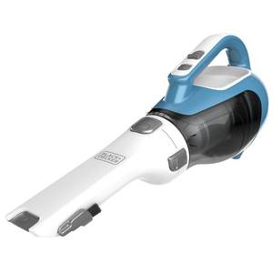 lot 1472 image: BLACKDECKER dustbuster AdvancedClean Cordless Handheld Vacuum, Compact Home and Car Vacuum with Crevice Tool (CHV1410L)