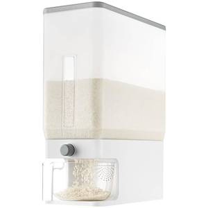 lot 1478 image: Lifewit Rice Dispenser 25 Lbs(11.3kg), Rice Storage Container Sealed Moisture Proof with Measuring Cup for Kitchen Pantry Household, BPA-Free