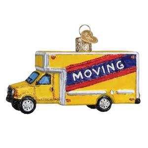 lot 2124 image: Old World Christmas Moving Truck