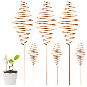 lot 2177 image: NACHLYNN 6 Pack Electroculture Plant Stakes Pure Long Copper Garden Stakes Soft Copper Electro Culture Gardening Wire for Gardening Growing Plants and Vegetables
