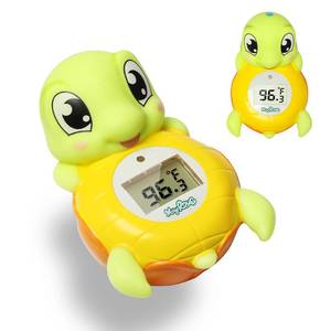 lot 2178 image: Backstroke Sea Turtle Baby Bath Thermometer,The Infant Baby Bath Floating Toy Safety Temperature Water Thermometer, BPA Free, New Baby Essentials