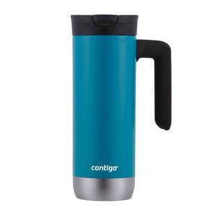 lot 2228 image: Contigo Blue Stainless Steel Travel Mug