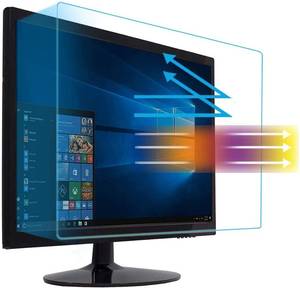 lot 2260 image: 23 Anti Blue Light Anti Glare Screen Protector Fit Diagonal 23 Desktop Monitor 169 Widescreen, Reduce Glare Reflection and Eyes Strain, Help Sleep Better (20.08 W x 11.3 H)