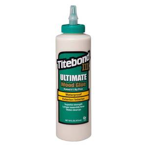 lot 2279 image: Titebond III Ultimate Wood Glue, 16-Ounces #1414