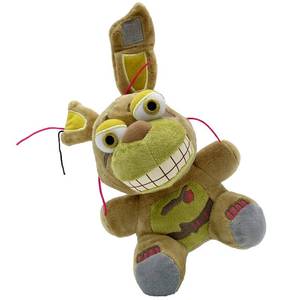 lot 2288 image: Ycixri FNAF Springtrap Plush Toy Suitable for Collection, FNAF Plushies Stuffed Doll for Boy Girl Christmas Halloween Birthday Gift, 8�� (Springtrap)