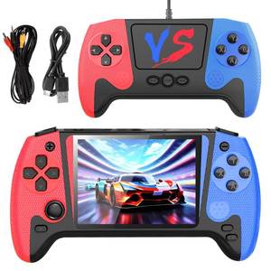 lot 2298 image: Handheld Game Console, Portable Video Game Console with 500 Retro Games, 3.5 HD Screen, Rechargeable Battery, Support 2 Players and Hook Up to TV, Christmas Birthday Gift for Adults Kids 4-12