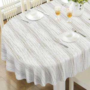 lot 2315 image: bnhjsdw Oval Tablecloth, French Country Printed Oval Table Cloth-54x72 Inch, Fabric Washable and Waterproof Oval Table Cover for Farmhouse Kithchen Dining Decoration