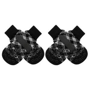 lot 2317 image: EXPAWLORER Anti Slip Dog Socks to Prevent Licking Paws, Dog Shoes for Hot Pavement, Dog Booties for Small Medium Large Senior Dogs, Traction Control Dog Boots & Paw Protectors for Hardwood Floors