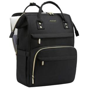 lot 2336 image: LOVEVOOK Laptop Backpack for Women, Travel with Compartment, Water Resistant Teacher Nurse Backpack, Anti-theft Back Pack Charger Work Doctor, 15.6-Inch, Black