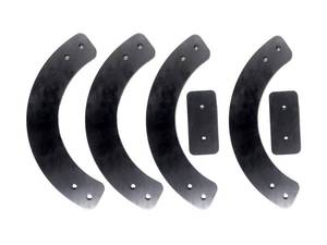 lot 4212 image: Pro-Parts 753-04472 735-04033 735-04032 Replacement Rubber Paddle Set for MTD Snowblower