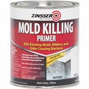 lot 4219 image: White  Zinsser Mold Killing Primer-316097  Quart