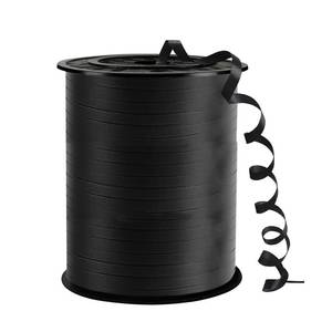 lot 4248 image: Black Curling Ribbon, 500 Yard Curling Ribbon, 15 Ribbon Curling for Present Wrapping, Balloon Ribbon, Birthday, Party, Festival, Florist Flowers Decoratio, Art Craft