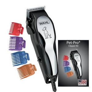 lot 6317 image: Wahl USA Clipper Pet-Pro Dog Grooming Kit - Electric Corded Dog Clipper for Dogs & Cats with Fine & Medium Coats - Model 9281-210