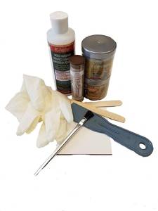lot 6323 image: PC Products 84113 Rotted Wood Repair Kit, Water-Based Hardener, Epoxy Paste & Epoxy Putty, 1 oz