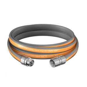 lot 6327 image: Giraffe Tools Garden Hose 10FT, 58 Lightweight Lay Flat Water Hose, Custom Length, Flexible, Leakproof Hybrid Hose Pipe with Male to Female Fitting