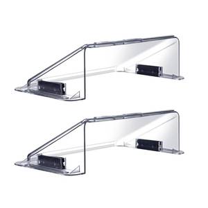 lot 9519 image: Adjustable Air Vent Deflector for AC,Ceiling, Wall, Floor, 9�� to 14�� Wide, Baseboard - Magnetic, Heat & Wind Blocker,Vent Covers for Central Conditioner, Heating, Refrigeration, Builder,2 Pack