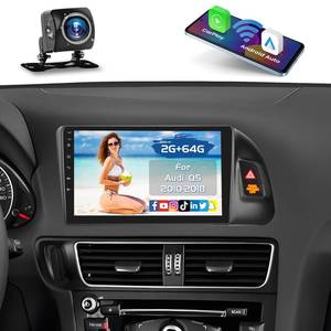 lot 9527 image: Inefala 264G Screen for Audi Q5 2010 2011 2012 2013 2014 2015 2016 2017 2018 CarPlay Stereo Android 13 Car Radio 9 Inch Touchscreen Android Auto Backup Camera GPS FM RDS DSP 26UI