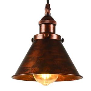 lot 9577 image: TAKEGO Farmhouse Pendant Light, Rustic Copper Pendant Light Kitchen Island, Vintage Pendant Light Fixtures, Hanging Ceiling Lamp for Kitchen Island, Hallway, Dining Room