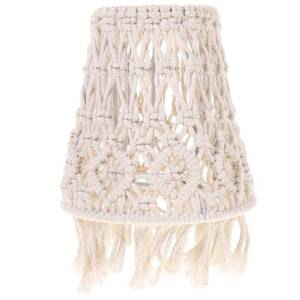 lot 9582 image: OSALADI Boho Lampshade Table Lampshade Macrame Decor Woven Lampshade Light Shade Desk Lampshades Chandelier Shades for Home