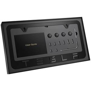lot 10267 image: Black License Plate Frame