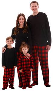lot 10370 image: #followme Family Pajamas Microfleece Mens Pajama Set 6752-10195-L