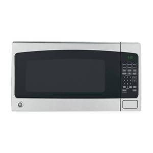 lot 11345 image: GE - 2.0 Cu. Ft. Countertop Microwave with Sensor Cooking and Defrost - Stainless Steel