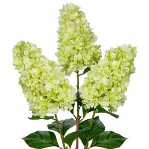 lot 12093 image: Arborus 3PCS Fake Flowers Hydrangea Artificial Flowers 28 Long Stem Green Faux Flowers for Vase, Real Touch Silk Flowers D�cor for Floral Arrangement Home Farmhouse Office Hotel Decoration
