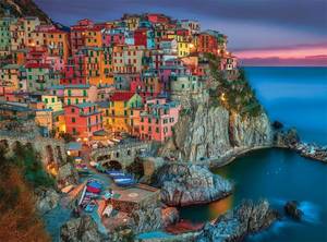lot 12106 image: Buffalo Games - Peter Stewart - Cinque Terre - 1000 Piece Jigsaw Puzzle For Adults - Challenging Puzzle Perfect for Game Nights - Finished Size is 26.75 x 19.75