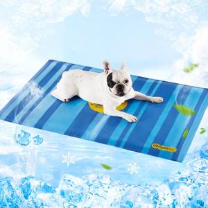 lot 15294 image: BurgeonNest 30 x 40 Cooling Pad for Dog, Large Dog Cooling Mat Indoor with Leak-Proof Zipper, High-Density Sponge Support & Paw-Proof Design, Non-Gel and Easy Clean