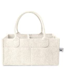 lot 16278 image: Mr. Pen- Baby Diaper Caddy Organizer, Beige, Baby Organizer, Car Diaper Caddy