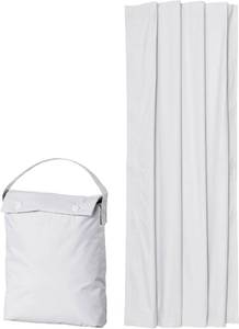 lot 16288 image: Amazon Basics Portable Blackout Curtain Shade with Suction Cups, 50 x 78, 1 Pack, White