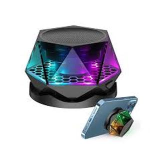 lot 2125 image: Premium Magnetic Bluetooth Speaker with RGB Lights