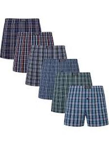 lot 4217 image: Jupiter Secret Mens 6-Pack Boxer Shorts 5XL
