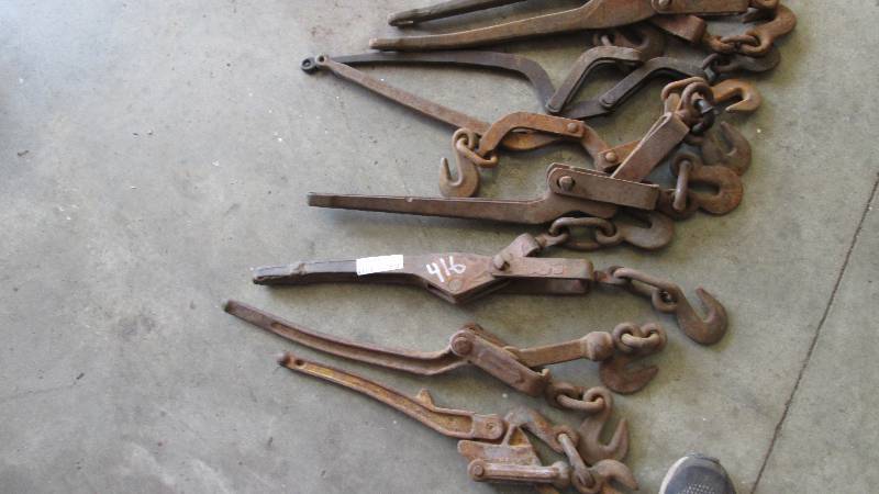 lot 416 image: Lot of 8 Snap Binders- Tested  (Shop Tools)