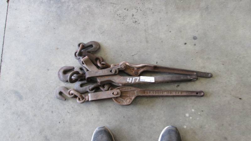 lot 417 image: Lot of 3 Snap Binders-TESTED (Shop Tools)