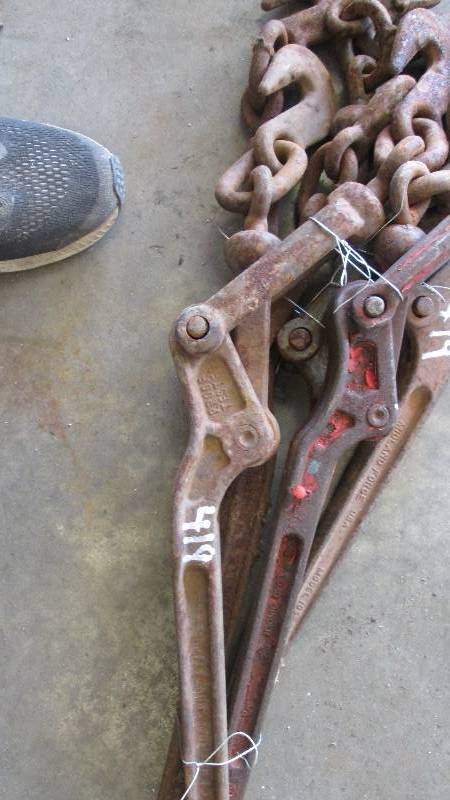 lot 419 image: Lot of 5 Binders-TESTED (Shop Tools)