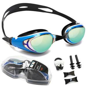 lot 2385 image: Body Nearsighted Swim Goggles, Shortsighted Optical MirrorNon-Mirror Lens Swimming Goggles Anti-Fog for Adult Men Women