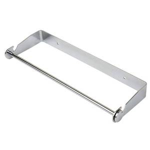 lot 2447 image: PHUNAYA Under Cabinet Paper Towel Holder Wall Mount for Home Kitchen,Stainless Steel for Large Rolls-Chrome